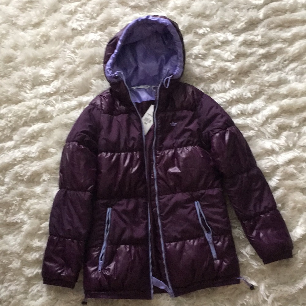 Adidas puffer winter jacket. New with tag